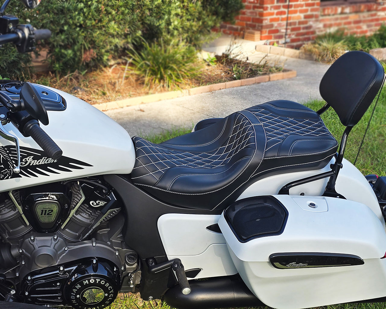 "Christopher, just wanted to thank you, super happy with the seat and look"
-Clint M.
Indian Challenger
#ridecorbin #BuiltForTheRoad #motorcycleaccessories #motorcycles #motorcycle #motorcycleseat #indianmotorcycle #indianmotorcycles #IndianChallenger #indianchallenger
